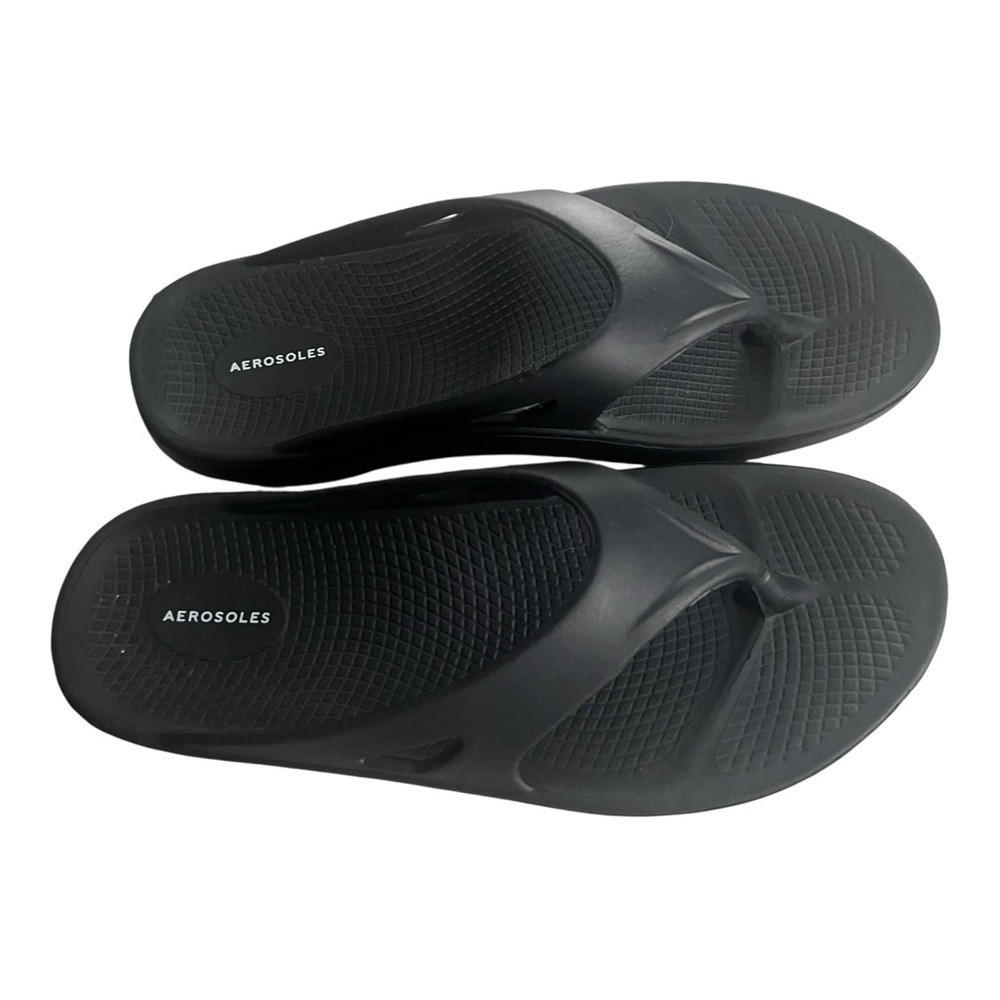 AEROSOLES Women's Black Sandals